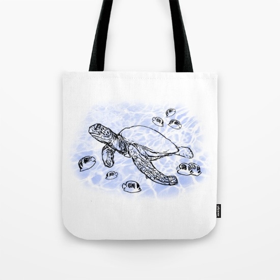 Sea turtle bag