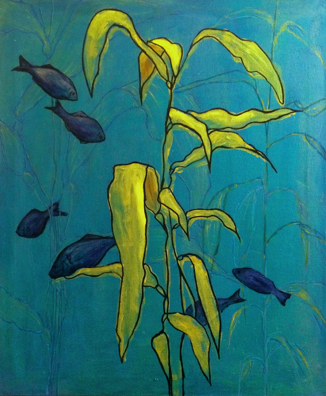 Swaying Kelp painting