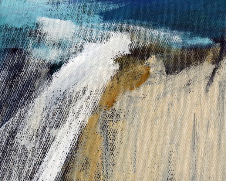 shoreline abstract