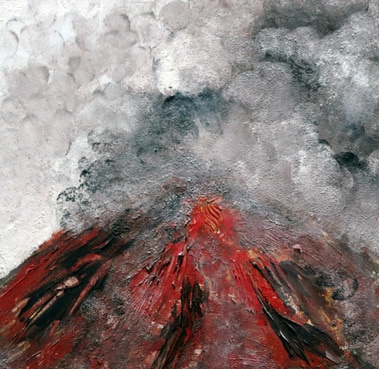stratovolcano explosion