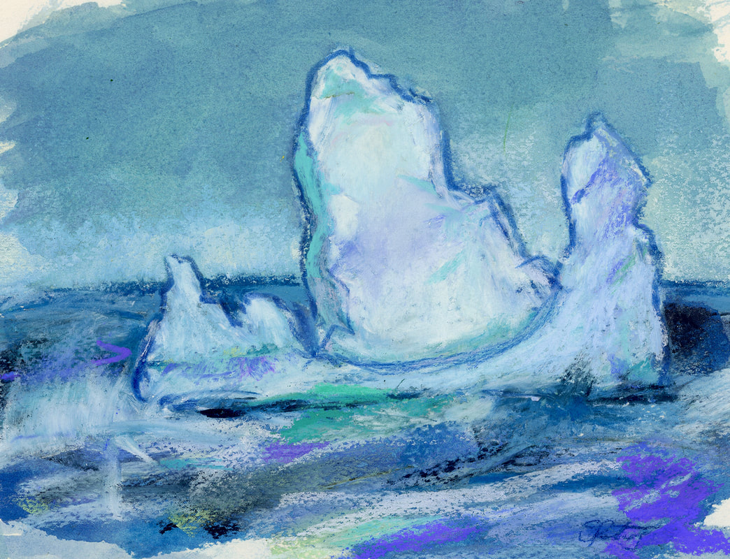 Iceberg Painting