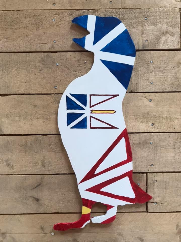 Newfoundland Flag Puffin! 