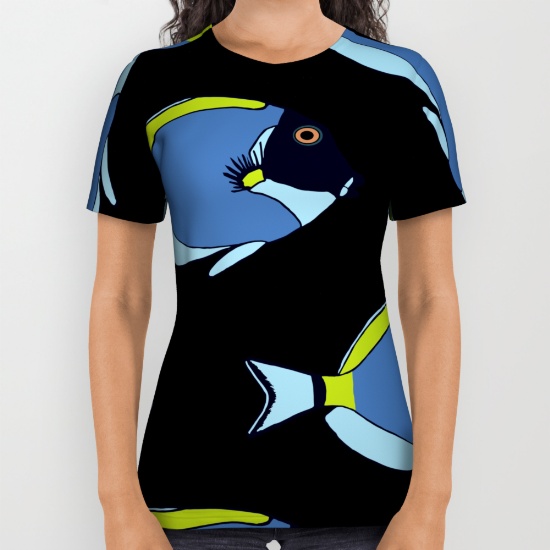 Tropical fish t-shirt